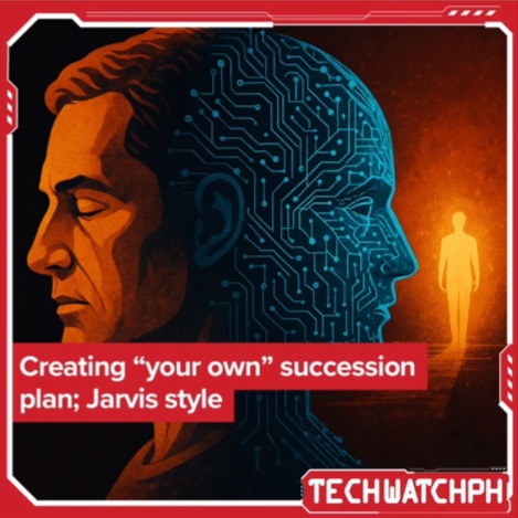 Creating Your Own Succession Plan Jarvis Style quote card featuring Joey Briones, Culture & Code, Tech Watch PH